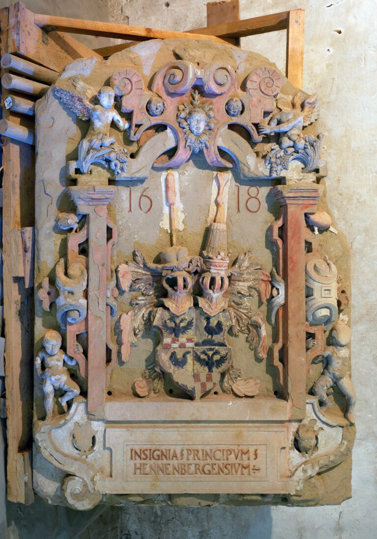 Das Wappen der Grafen von Henneberg